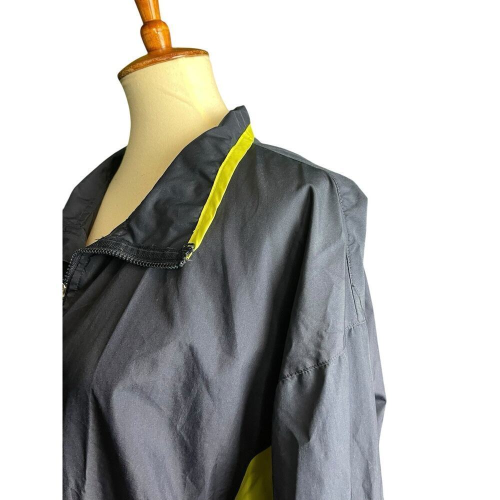 Vintage Starter Windbreaker Jacket Blue and Green Men Size XL 90s Urban - Picture 4 of 11